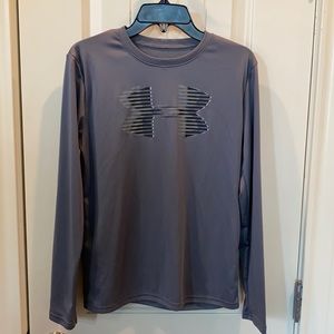 Under Armour YL Boys Long Sleeve Shirt